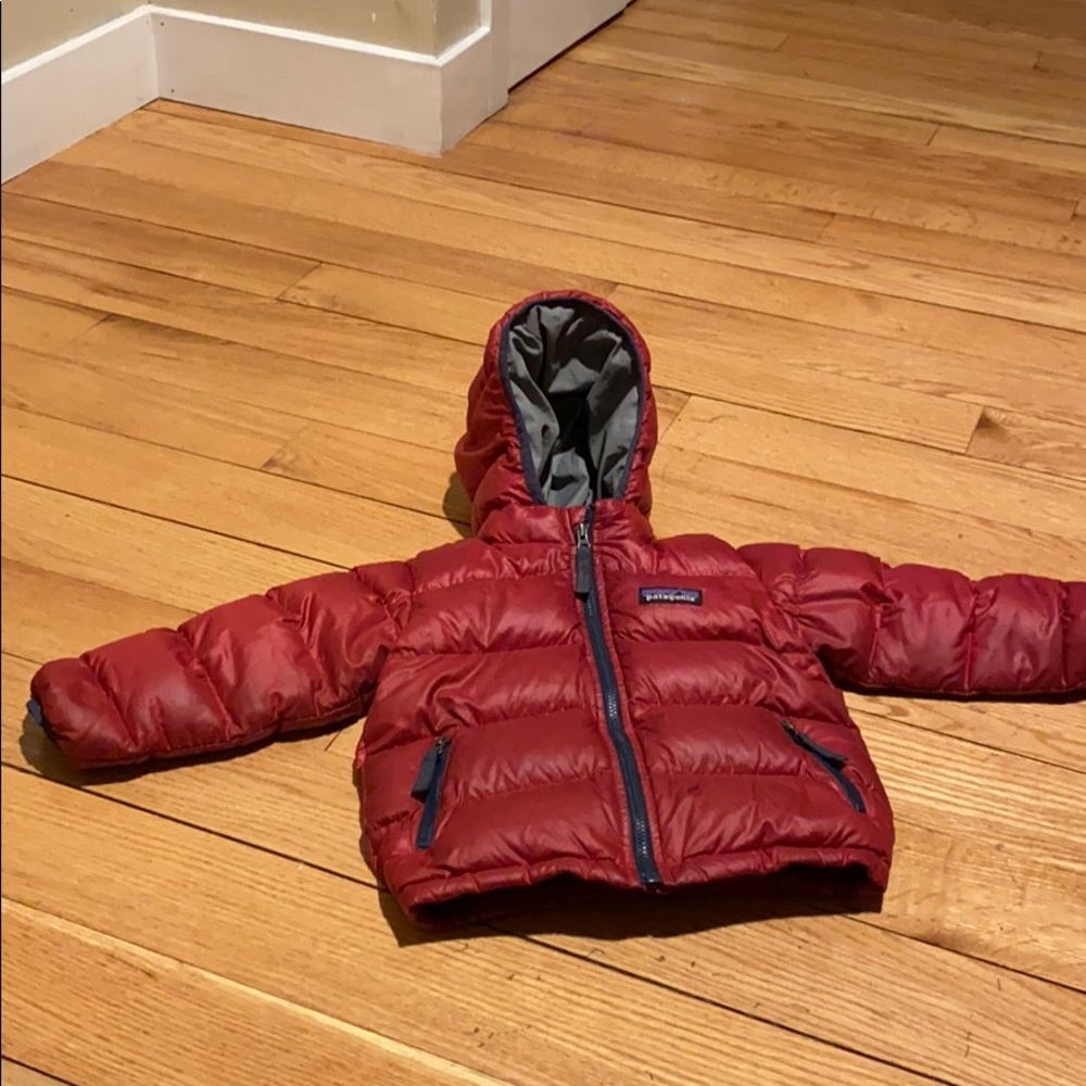 Patagonia hi loft coat 12-18 mos.
